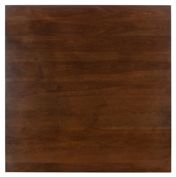 Safavieh Yuri Counter Table - Modern Square Design With Natural Wood Accents For Small Spaces & Versatile Use DTB9211A