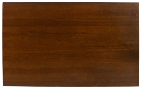 Safavieh Silio Rectangle Dining Table - Elegant White & Natural Finish, Durable Rubberwood & Mdf Design White ,Natural Rubberwood,Mdf,Veneer Dtb9213a