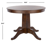 Safavieh Sergio Round Dining Table Rustic Café DTB9215A