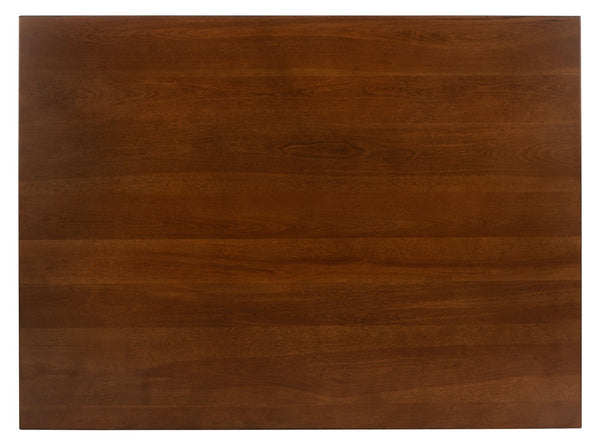 Safavieh Izzy Counter Table - Modern White & Natural Wood Design For Stylish Kitchen & Dining Spaces, 48" Long DTB9216A