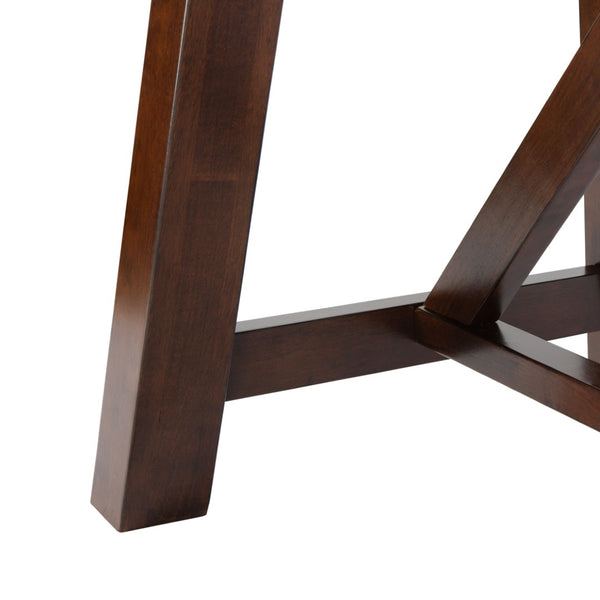 Safavieh Ainslee Rustic-Modern Rectangle Dining Table With Acacia Veneer, Seats 4-6, Perfect For Entertaining DTB9217A