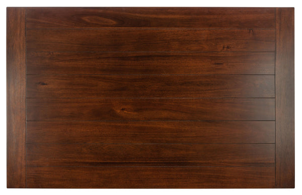 Safavieh Ainslee Rustic-Modern Rectangle Dining Table With Acacia Veneer, Seats 4-6, Perfect For Entertaining DTB9217A