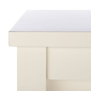Safavieh Aero Modern Rectangle Counter Table: Asymmetric Design With Birch Veneer For Stylish Dining & Workspaces DTB9218A
