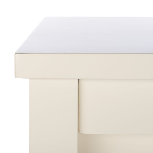 Safavieh Aero Modern Rectangle Counter Table: Asymmetric Design With Birch Veneer For Stylish Dining & Workspaces DTB9218A