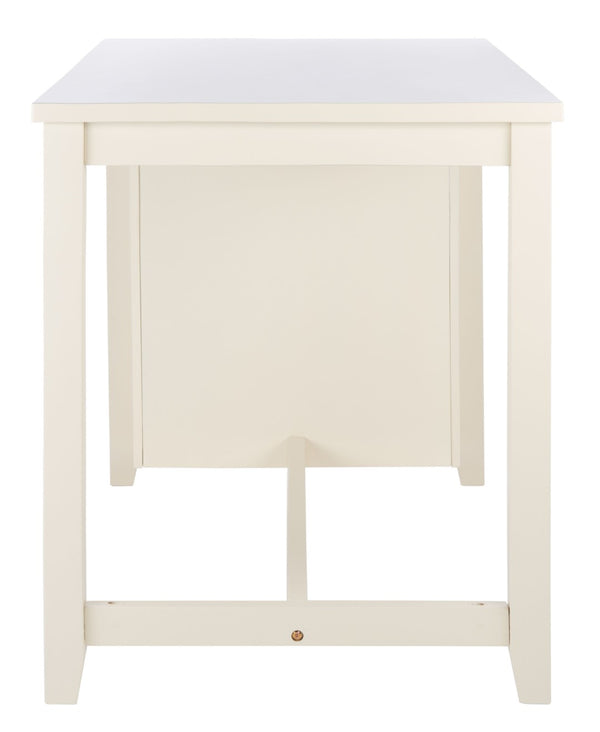 Safavieh Aero Modern Rectangle Counter Table: Asymmetric Design With Birch Veneer For Stylish Dining & Workspaces DTB9218A