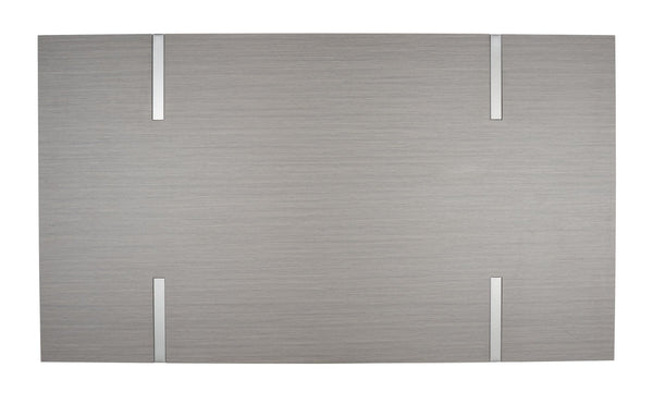 Safavieh Cael Dining Table - Modern Architectural Design With Durable Melamine Top And Stylish Metallic Base Grey / Silver DTB9300D