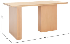 Safavieh Enyo Dining Table  Natural Wood DTB9700A