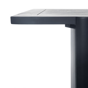 Safavieh Amell Dining Table Black Wood DTB9701B