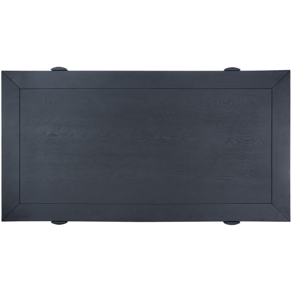 Safavieh Amell Dining Table Black Wood DTB9701B