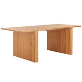 Safavieh Buckley 78" Dining Table Natural Mdf DTB9702A