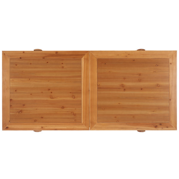 Safavieh Buckley 78" Dining Table Natural Mdf DTB9702A