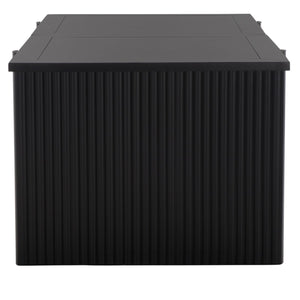 Safavieh Buckley 78" Dining Table Black Mdf DTB9702B