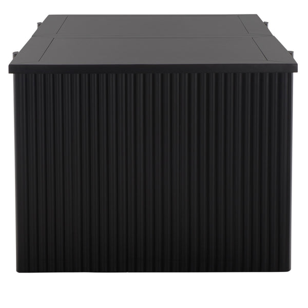 Safavieh Buckley 78" Dining Table Black Mdf DTB9702B