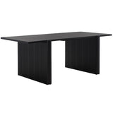 Safavieh Buckley 78" Dining Table Black Mdf DTB9702B