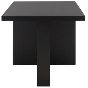 Safavieh Assana Dining Table Black Mdf DTB9703A