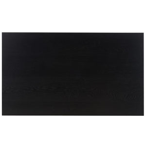 Safavieh Assana Dining Table Black Mdf DTB9703A