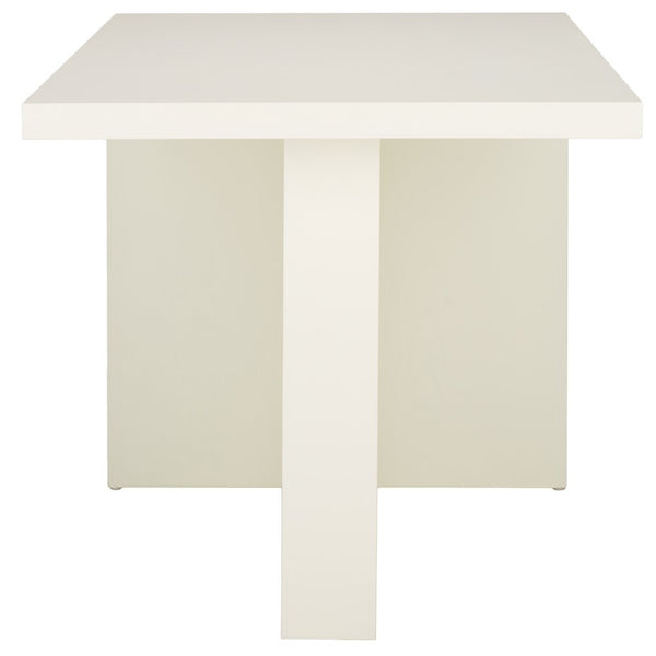 Safavieh Assana Dining Table Ivory Mdf DTB9703B