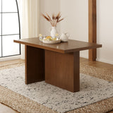 Safavieh Assana Dining Table Natural Brown Mdf DTB9703C