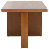 Safavieh Assana Dining Table Natural Brown Mdf DTB9703C