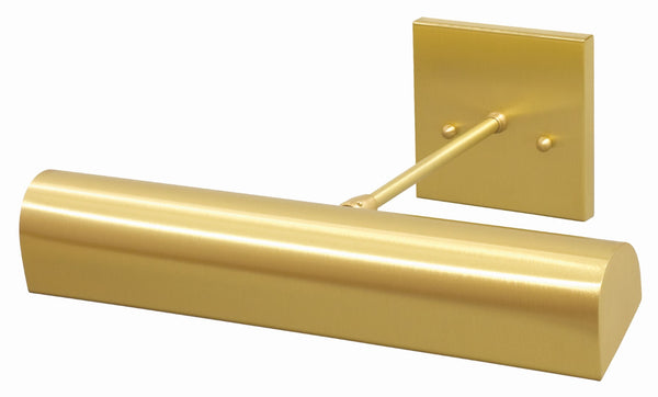 House Of Troy Directwire Elegant 14" Ledz Picture Lights - Classic Traditional Design With Decorative Accents Satin Brass Metal Dtledz14-51