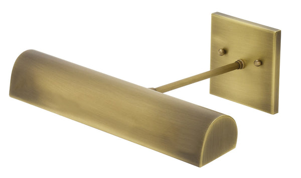 House Of Troy Directwire Elegant 14" Ledz Picture Lights - Classic Traditional Design With Decorative Accents Antique Brass Metal Dtledz14-71