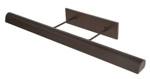 House Of Troy Directwire Elegant 36" Led Picture Lights - Classic Traditional Design With Decorative Accents Mahogany Bronze Metal Dtledz36-81