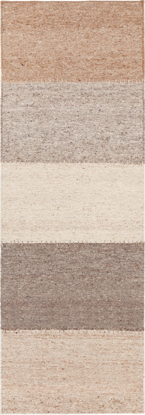 Chandra Rugs Hand Knotted Contemporary Rug - Exquisite Handmade Wool Design For Ultimate Comfort And Style Taupe Wool Dul58701-79106