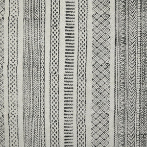 Amer Rugs Dune Hand-woven Distressed Geometric Cotton Runner Rug - Elevate Your Cozy Space With Style Charcoal Cotton Dun10203