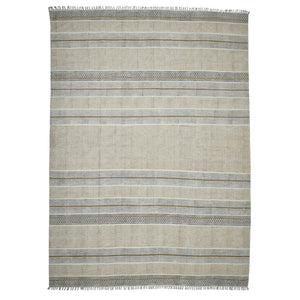 Amer Rugs Dune Hand-woven Distressed Geometric Cotton Runner Rug - Elevate Your Cozy Space With Style Brown Cotton Dun30305