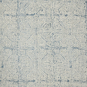 Amer Rugs Dune Distressed Geometric Flat-weave Cotton Rug For Cozy Spaces, Handmade With Natural Eco-friendly Material Stone Blue Cotton Dun40203