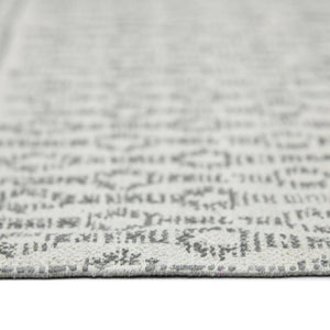 Amer Rugs Dune Hand-woven Distressed Geometric Cotton Runner Rug - Elevate Your Cozy Space With Style Gray Cotton Dun50576