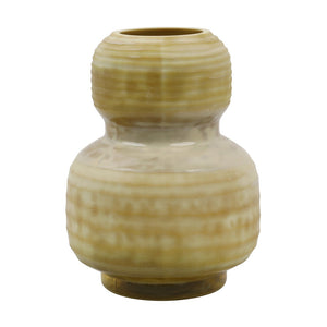 Dovetail Archie Glass Vase - Sand