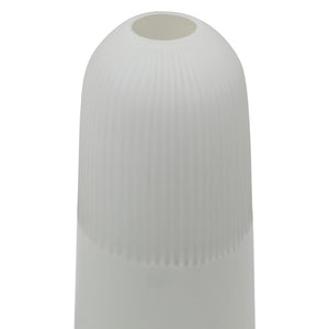 Dovetail Areli Glass Vase - White 