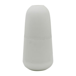 Dovetail Areli Glass Vase - White 