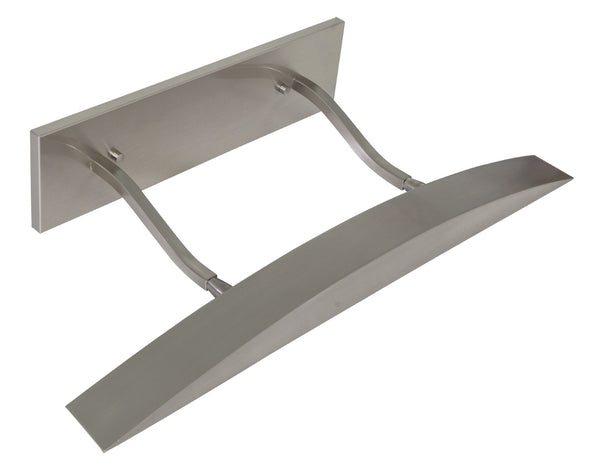 House Of Troy Direct Wire Ultra-wide Picture Lights: Elegant Illumination For Stunning Art Displays And Decor Satin Nickel Metal Duw24-52