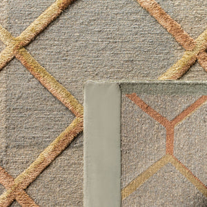 Safavieh Dve Hand-knotted Rug From Nepal - Luxurious Silk And Wool Blend For Elegant Home Décor Enhancement Aqua ,Gold Silk And Wool Dve473a-cnr