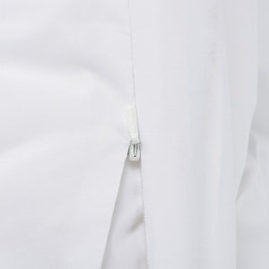 Safavieh Hotel Collection Percale Cotton Duvet Set with Tailored Border for a Serene Bedroom Grey/White King DVT1000B-K