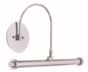 House Of Troy Direct Wire Xl Led Picture Lights - Elegant Slim-line Design With Dramatic End Caps For Art Display Chrome Metal Dxledz16-62