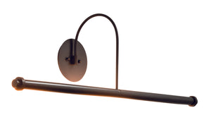 House Of Troy Direct Wire Xl Led Picture Lights - Elegant Slim-line Design With Dramatic End Caps For Art Display Oil Rubbed Bronze Metal Dxledz30-91