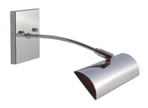 House Of Troy Direct Wire Zenith Led Picture Lights - 12" Dimmable Design For Perfect Artwork Illumination Chrome Metal Dzledz12-62