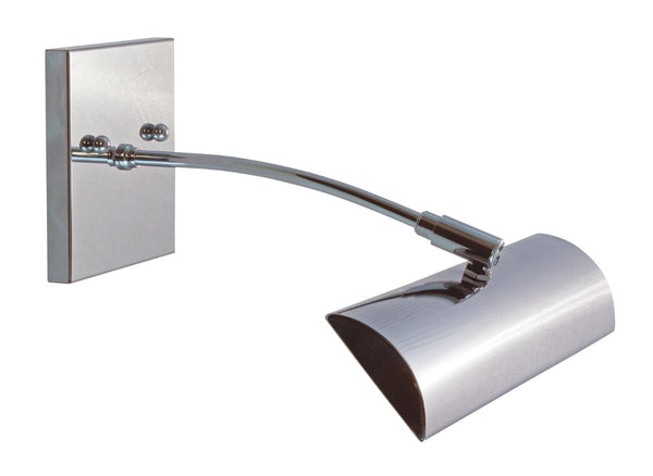 House Of Troy Direct Wire Zenith Led Picture Lights - 12" Dimmable Design For Perfect Artwork Illumination Chrome Metal Dzledz12-62