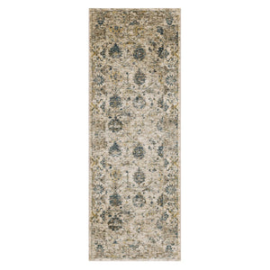 Darica Cream 2' 7" x 7' 3" Area Rug Karastan Rugs