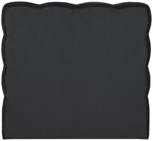 Deco Black Boucle Fabric Twin Bed DecoBlack-T Meridian Furniture