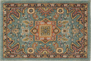 Deir Aquamarine 2' x 3' Area Rug Karastan Rugs