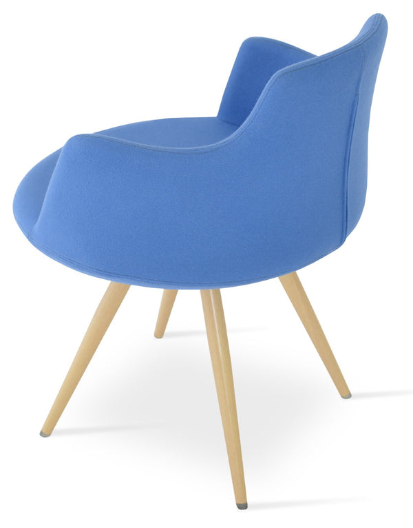 Soho Concept Dervish Star Armchair Dining Chair In Camira Era Fabric – 10-year Natural Guarantee For Comfort! Natural  Soho-concept-dining-chair-02622