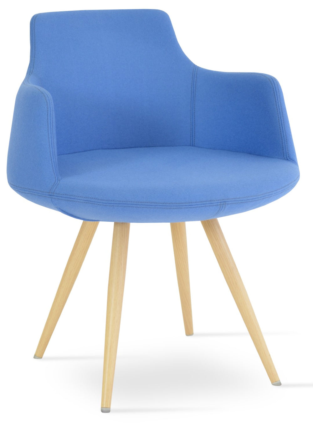 Soho Concept Dervish Star Armchair: Stylish Camira Blazer Wool Chair, 10-year Guarantee & Elegant Design Options Natural  Soho-concept-dining-chair-02619