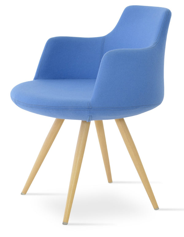 Soho Concept Dervish Star Armchair Dining Chair In Camira Era Fabric – 10-year Natural Guarantee For Comfort! Natural  Soho-concept-dining-chair-02473