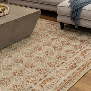 Karastan Rugs Artemisia By Bobby Berk Desert Star Hand Knotted Flatwoven Wool Area Rug Tan 8' x 10'