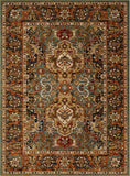 Dhahar Aquamarine 3' 5" x 5' 5" Area Rug Karastan Rugs