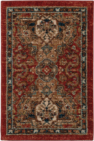 Dhahar Garnet 2' x 3' Area Rug Karastan Rugs